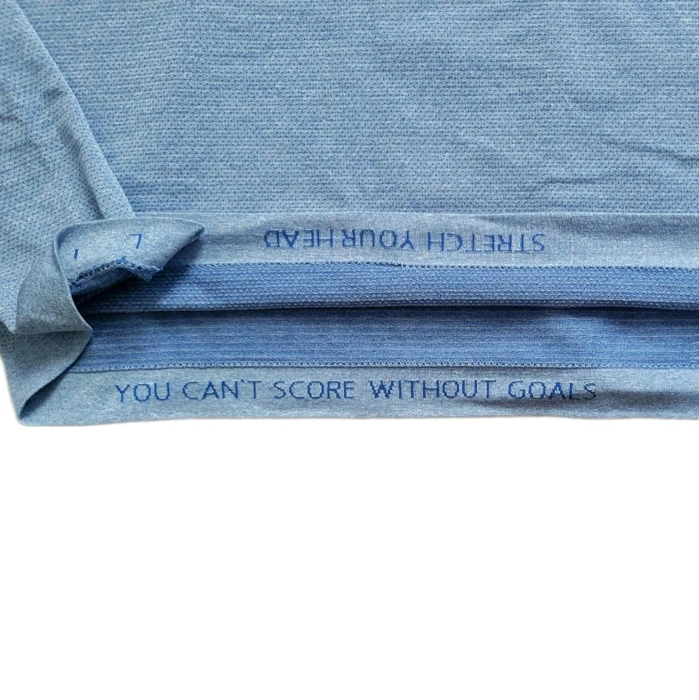 LULULEMON \ Metal Vent Tech LS / L / Heather Rugged Blue
